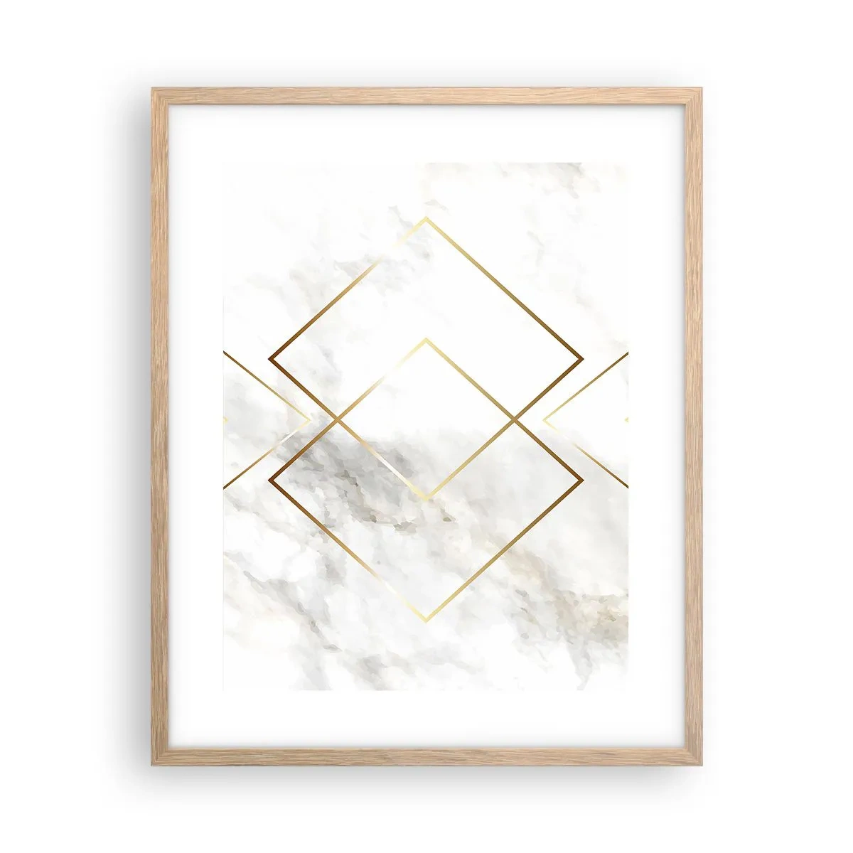 Plakat w ramie jasny dąb - Widok na nieskończoność - 40x50 cm