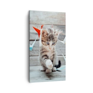 Obraz na płótnie - Pierwsza lekcja - 45x80 cm