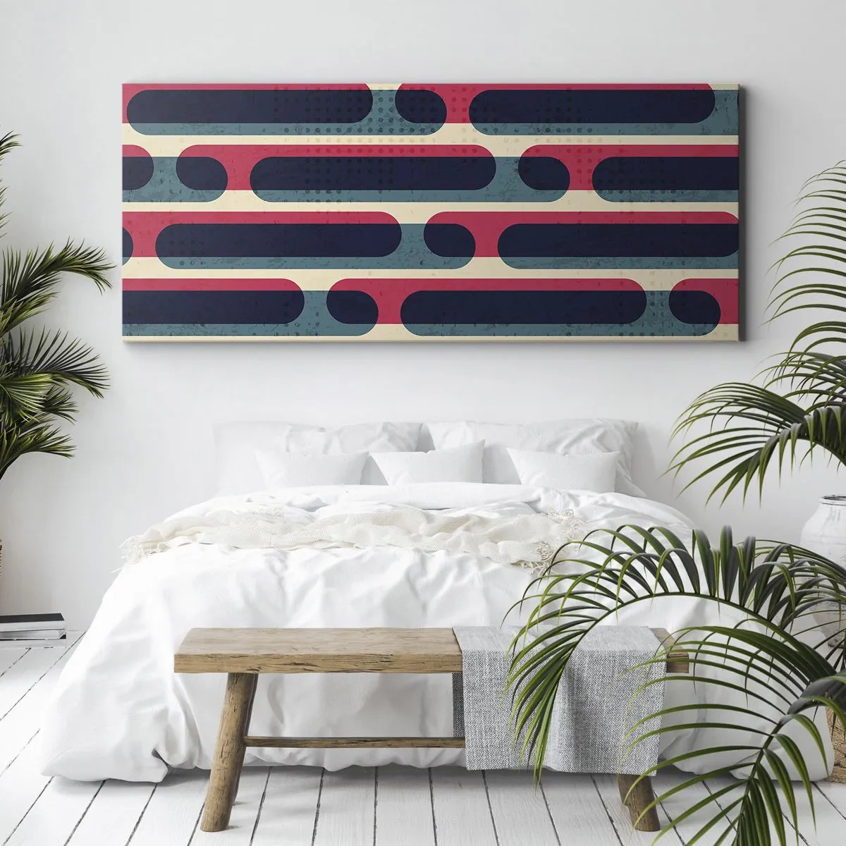 Obraz na płótnie - W głąb i do przodu - 100x40 cm