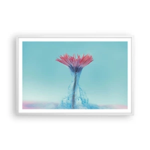 Plakat w białej ramie - W ożywczym objęciu - 91x61 cm