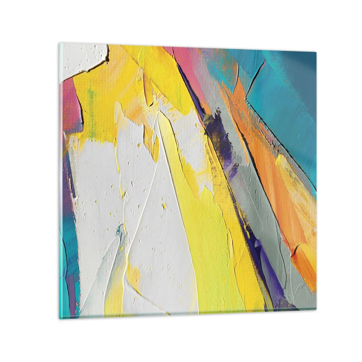 Obraz na szkle - Anatomia światła - 70x70 cm