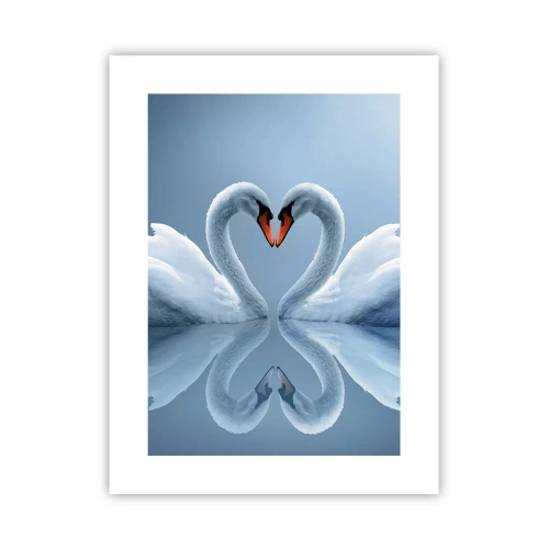 Plakat - Czas na miłość - 30x40 cm