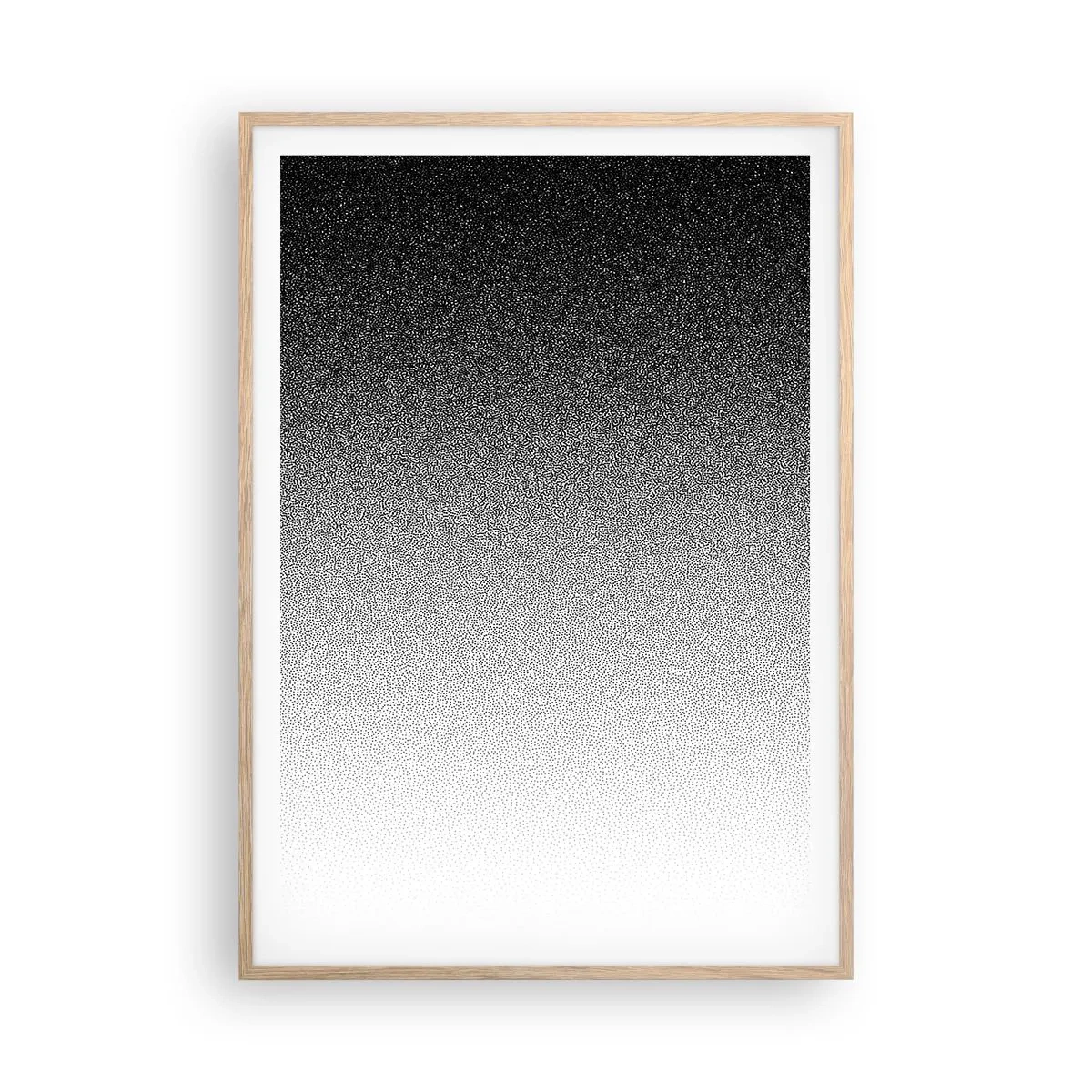 Plakat w ramie jasny dąb - W stronę światła - 70x100 cm