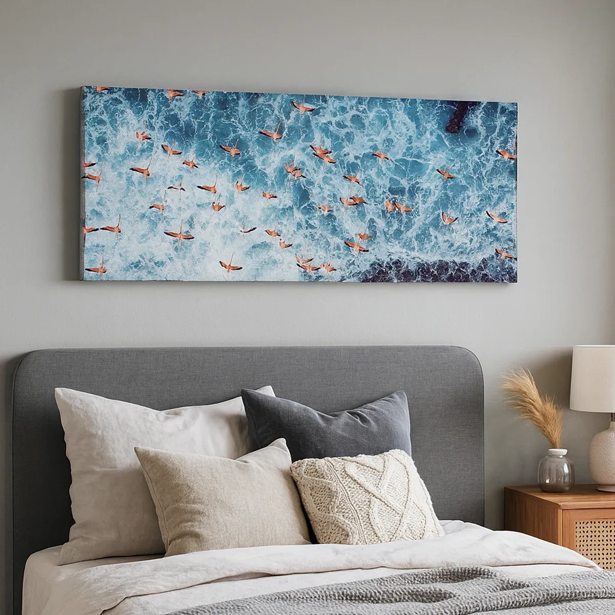 Obraz na płótnie - Nadmorska parada - 30x30 cm