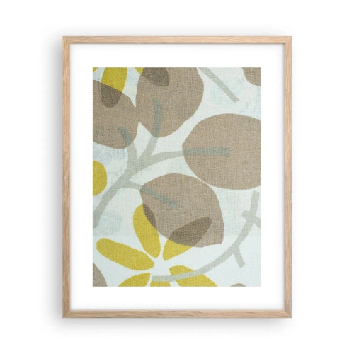 Plakat w ramie jasny dąb - Kompozycja w pełnym słońcu - 40x50 cm