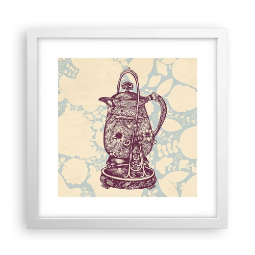 Plakat w białej ramie - Uroda codzienności - 30x30 cm