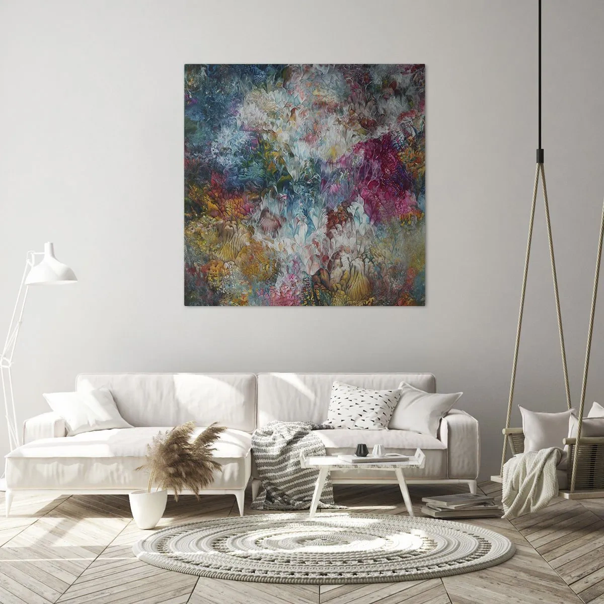 Obraz na płótnie - W pełnym rozkwicie - 60x60 cm