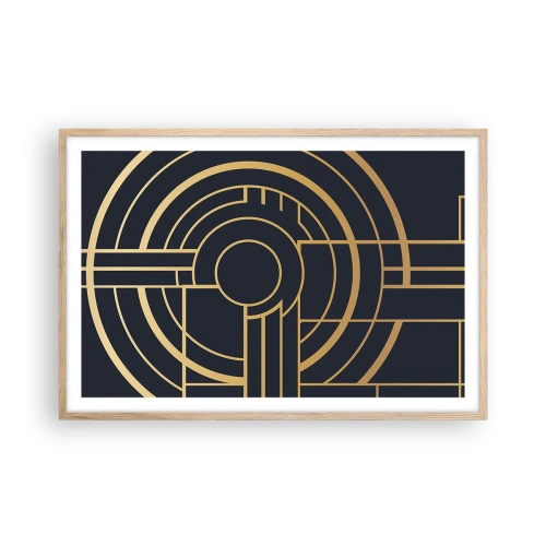 Plakat w ramie jasny dąb - Obroty rzeczy - 91x61 cm