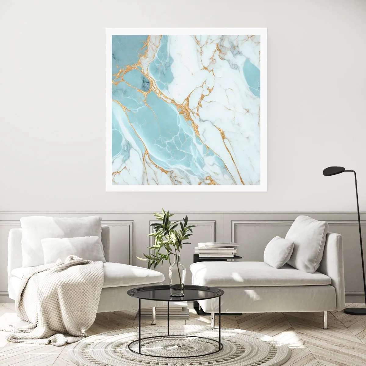 Plakat - Bogactwo kamienia - 30x30 cm