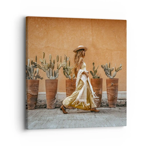 Obraz na płótnie - W stylu hippie - 30x30 cm