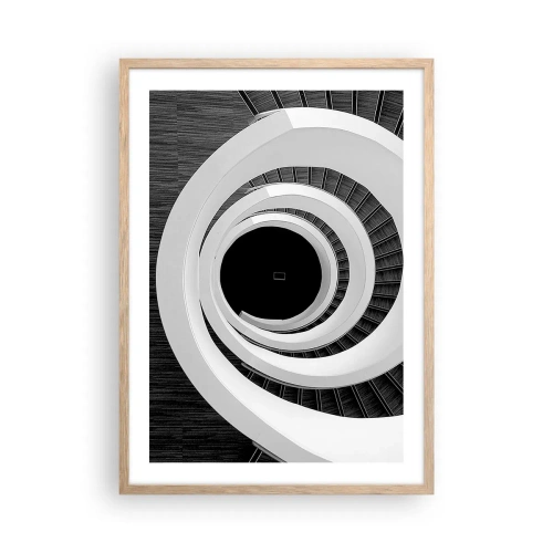 Plakat w ramie jasny dąb - Do istoty rzeczy - 50x70 cm
