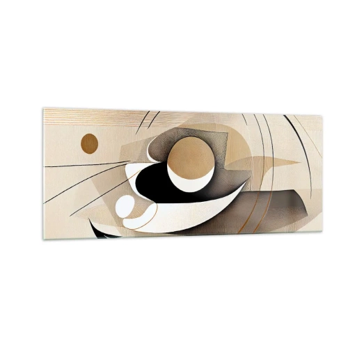 Obraz na szkle - Kompozycja: istota rzeczy - 100x40 cm