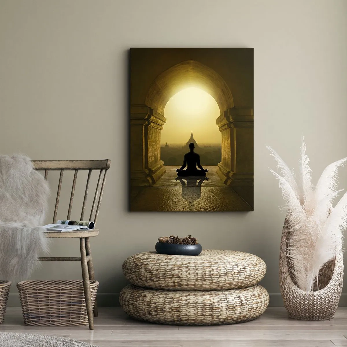 Obraz na płótnie - Pełna harmonia - 45x80 cm