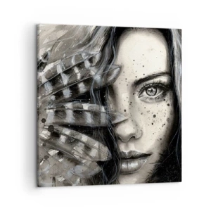 Obraz na płótnie - Dzika piękność - 50x50 cm