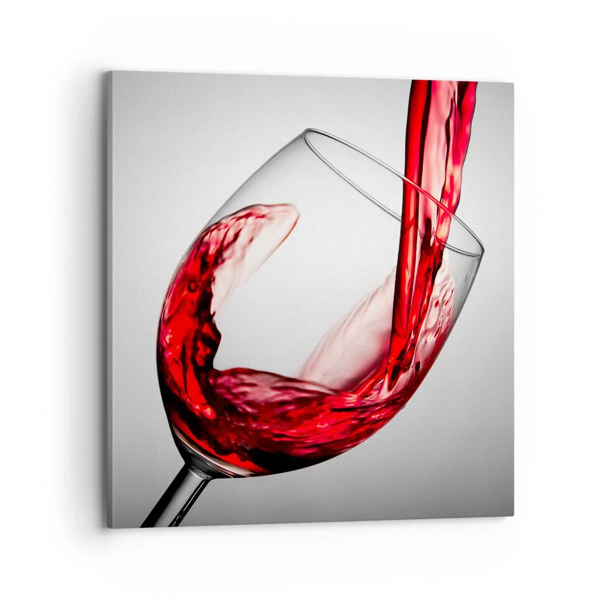 Obraz na płótnie - Barwa - ruch - dźwięk - 70x70 cm