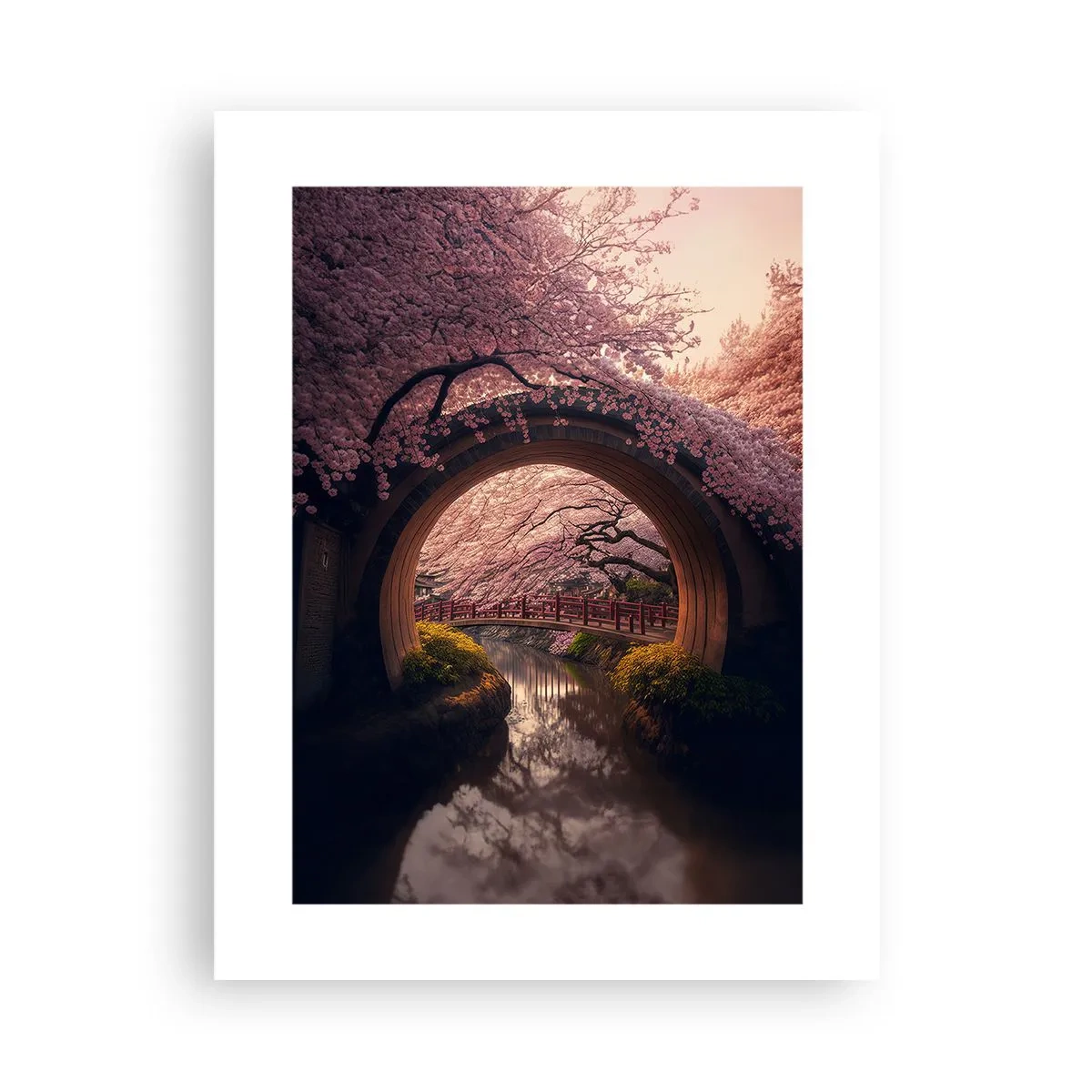 Plakat - Japońska wiosna - 30x40 cm