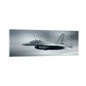 Obraz na szkle - Rzucisz wyzwanie? - 90x30 cm