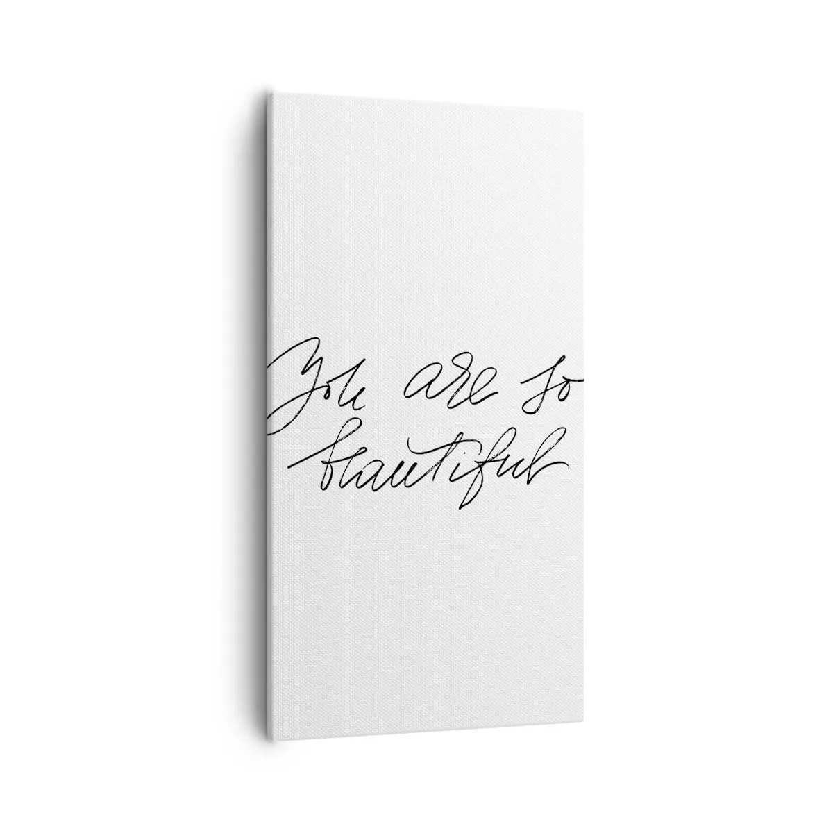 Obraz na płótnie - Naprawdę, uwierz… - 55x100 cm