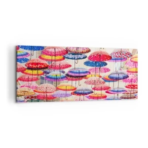 Obraz na płótnie - Miejska łąka - 100x40 cm