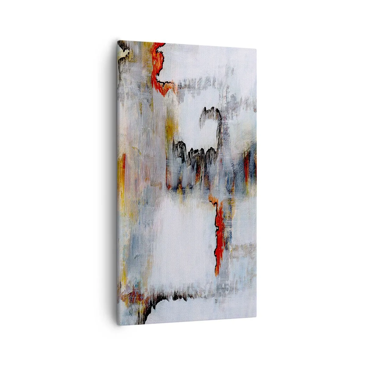 Obraz na płótnie - Patykiem na wodzie - 55x100 cm