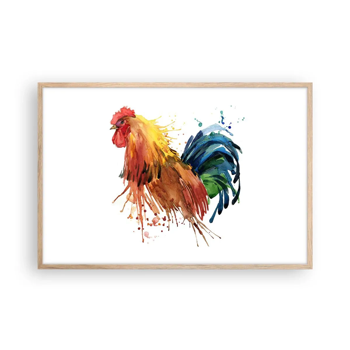 Plakat w ramie jasny dąb - Królewska szata, królewska duma - 91x61 cm