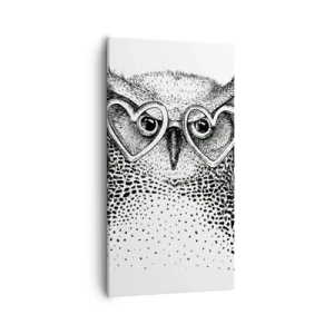 Obraz na płótnie - Mądrze i z miłością - 55x100 cm