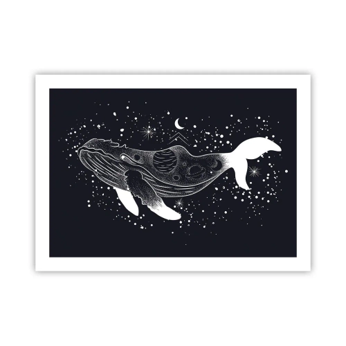 Plakat - W oceanie wszechświata - 70x50 cm