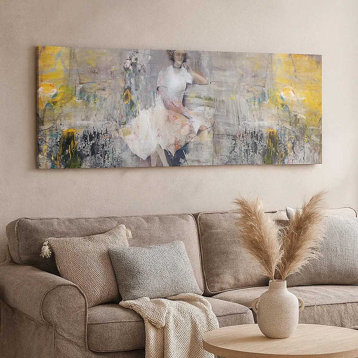 Obraz na płótnie - Klasyczna i nowoczesna - 30x30 cm