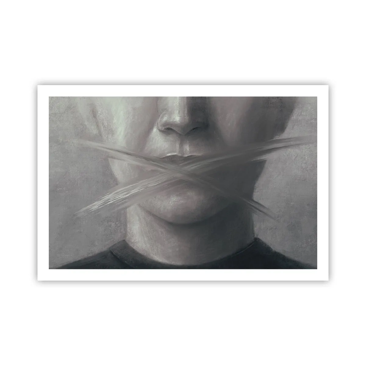Plakat - Ani słowa - 91x61 cm