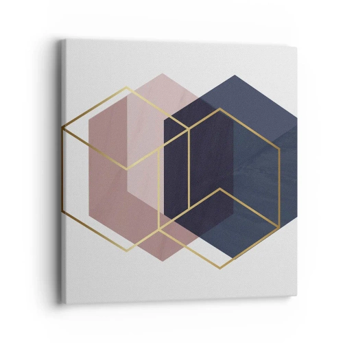 Obraz na płótnie - Siła prostoty - 40x40 cm