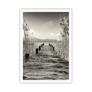 Plakat - W zaciszu traw - 70x100 cm