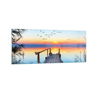 Obraz na szkle - Pora wracać… - 100x40 cm