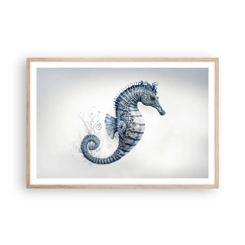 Plakat w ramie jasny dąb - Subtelny żart natury - 91x61 cm