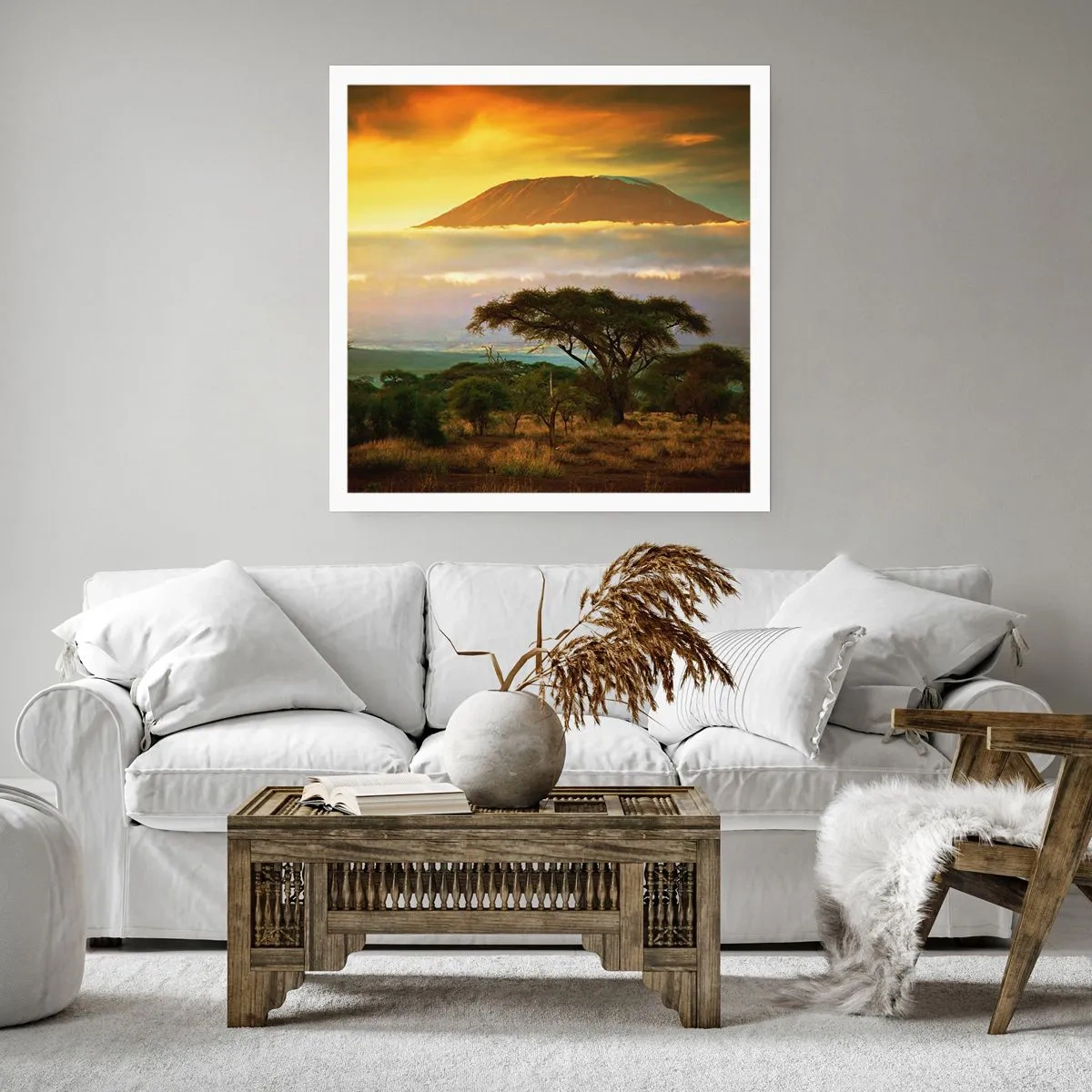 Plakat - Sen podróżnika - 60x60 cm