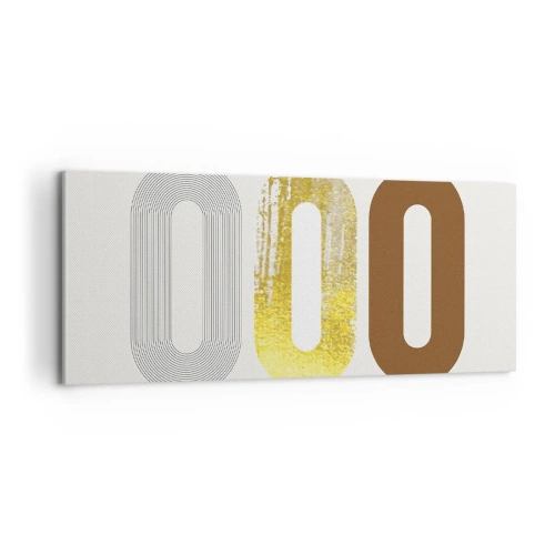 Obraz na płótnie - Ooo! - 100x40 cm