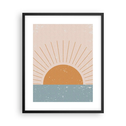 Plakat w czarnej ramie - Codzienny cud - 40x50 cm