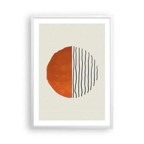 Plakat w białej ramie - W japońskim klimacie - 50x70 cm