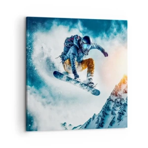 Obraz na płótnie - Ekstremalne emocje - 60x60 cm