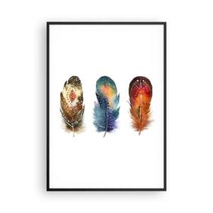 Plakat w czarnej ramie - Rytuały, obrzędy, tajemnice - 70x100 cm