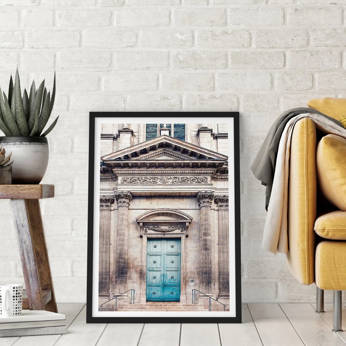 Plakat w czarnej ramie - Brama do świata ducha - 61x91 cm