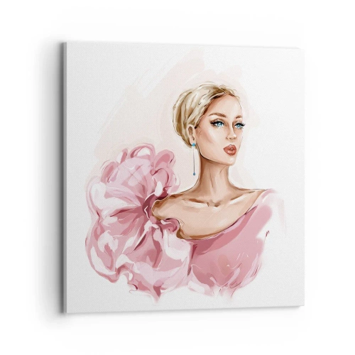 Obraz na płótnie - Jak  malowana… - 70x70 cm