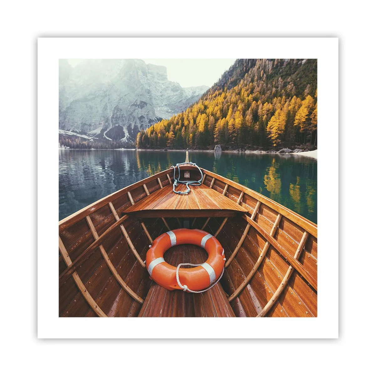 Plakat - Górska wycieczka - 50x50 cm