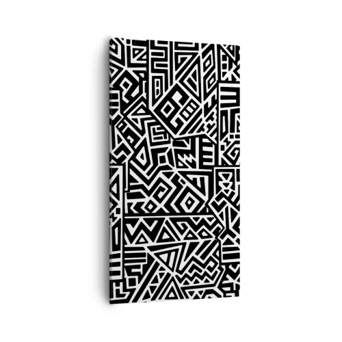 Obraz na płótnie - Kompozycja prekolumbijska - 55x100 cm