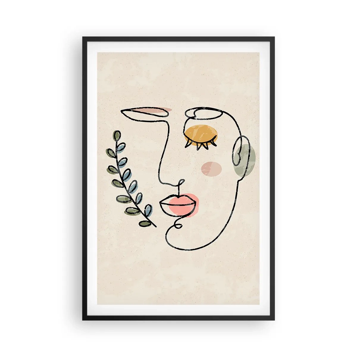 Plakat w czarnej ramie - Spokój odnaleziony - 61x91 cm