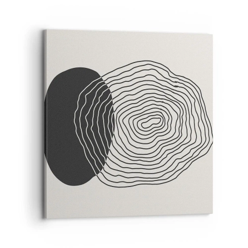 Obraz na płótnie - Trwanie i drganie - 70x70 cm