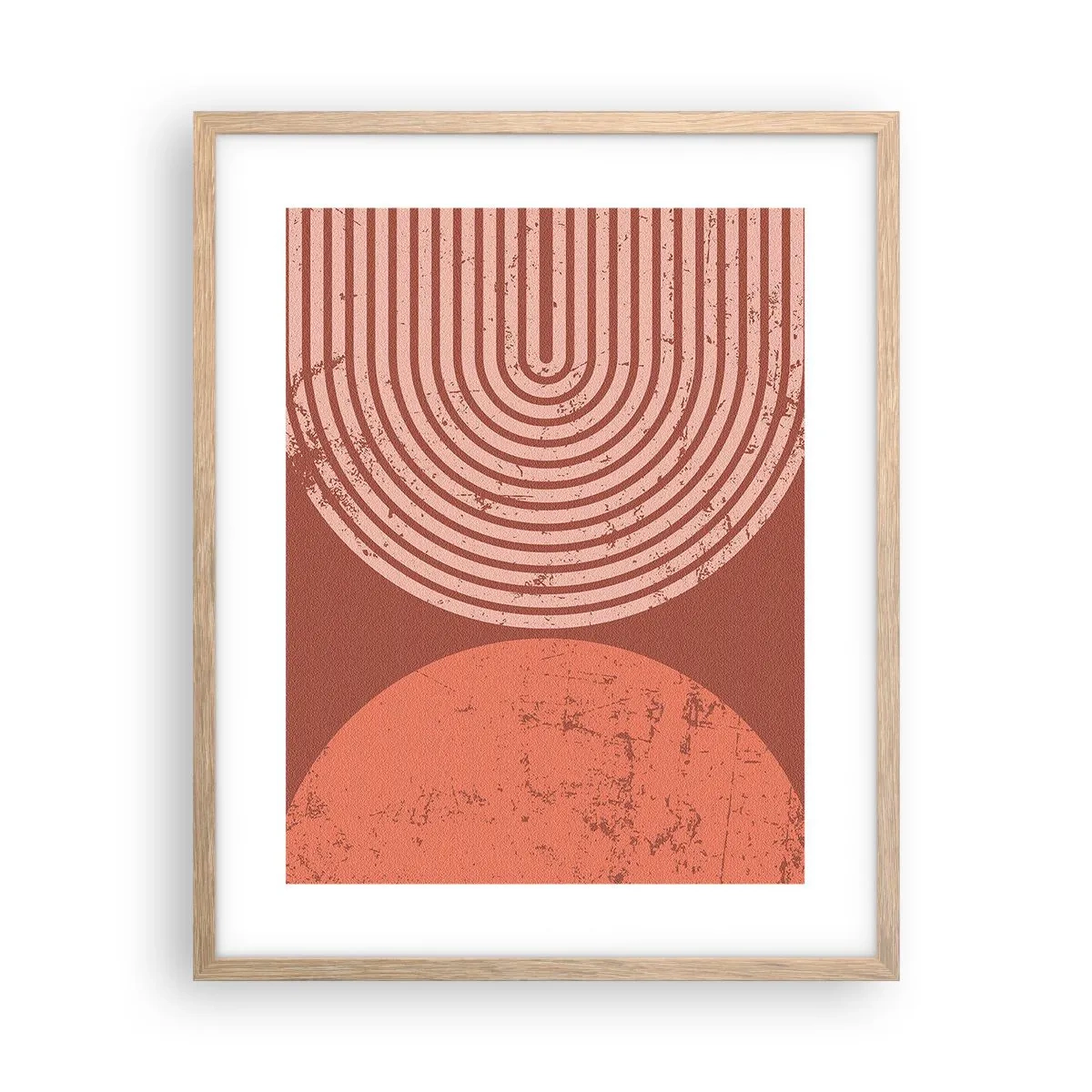 Plakat w ramie jasny dąb - Bliska relacja - 40x50 cm