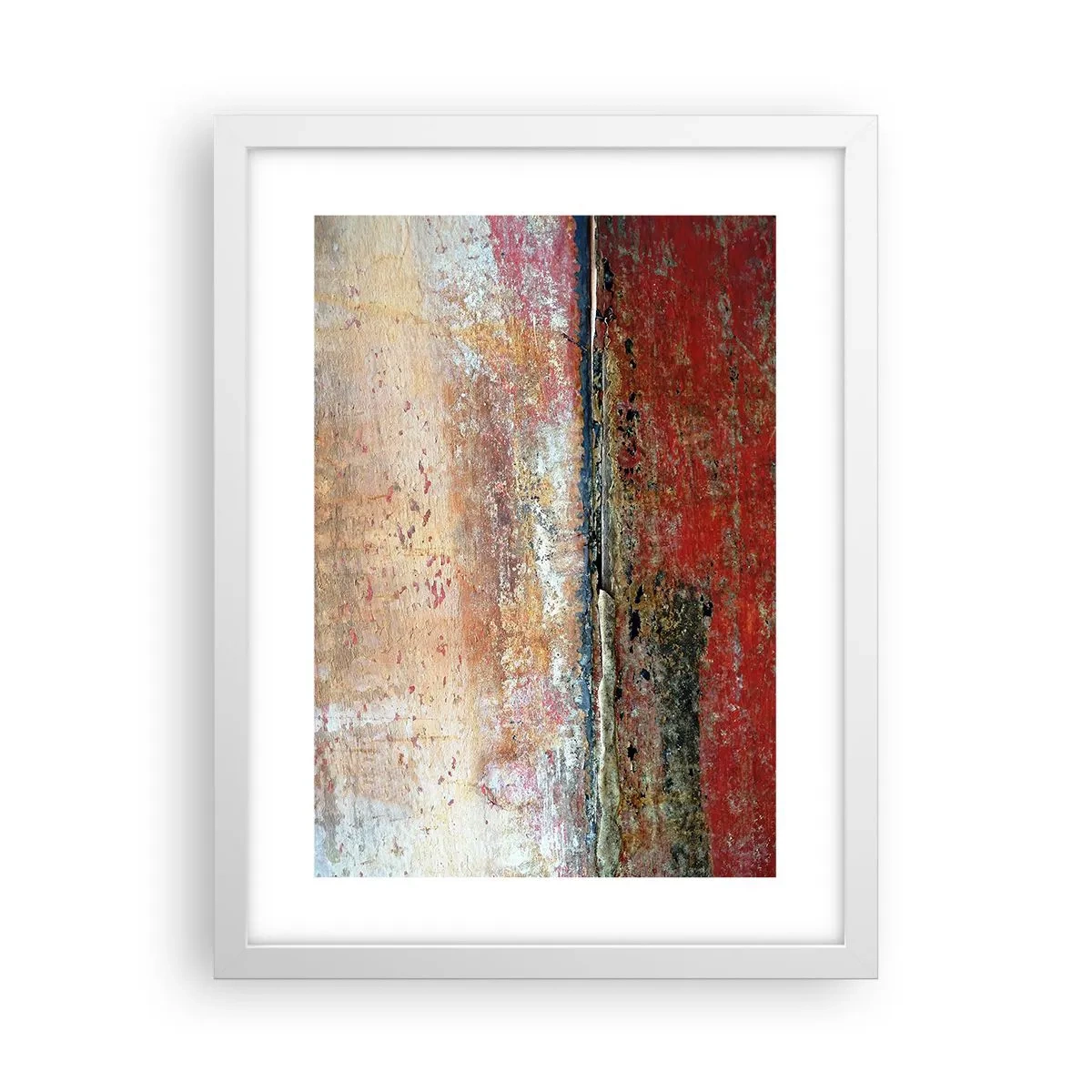 Plakat w białej ramie - Może to morze - 30x40 cm