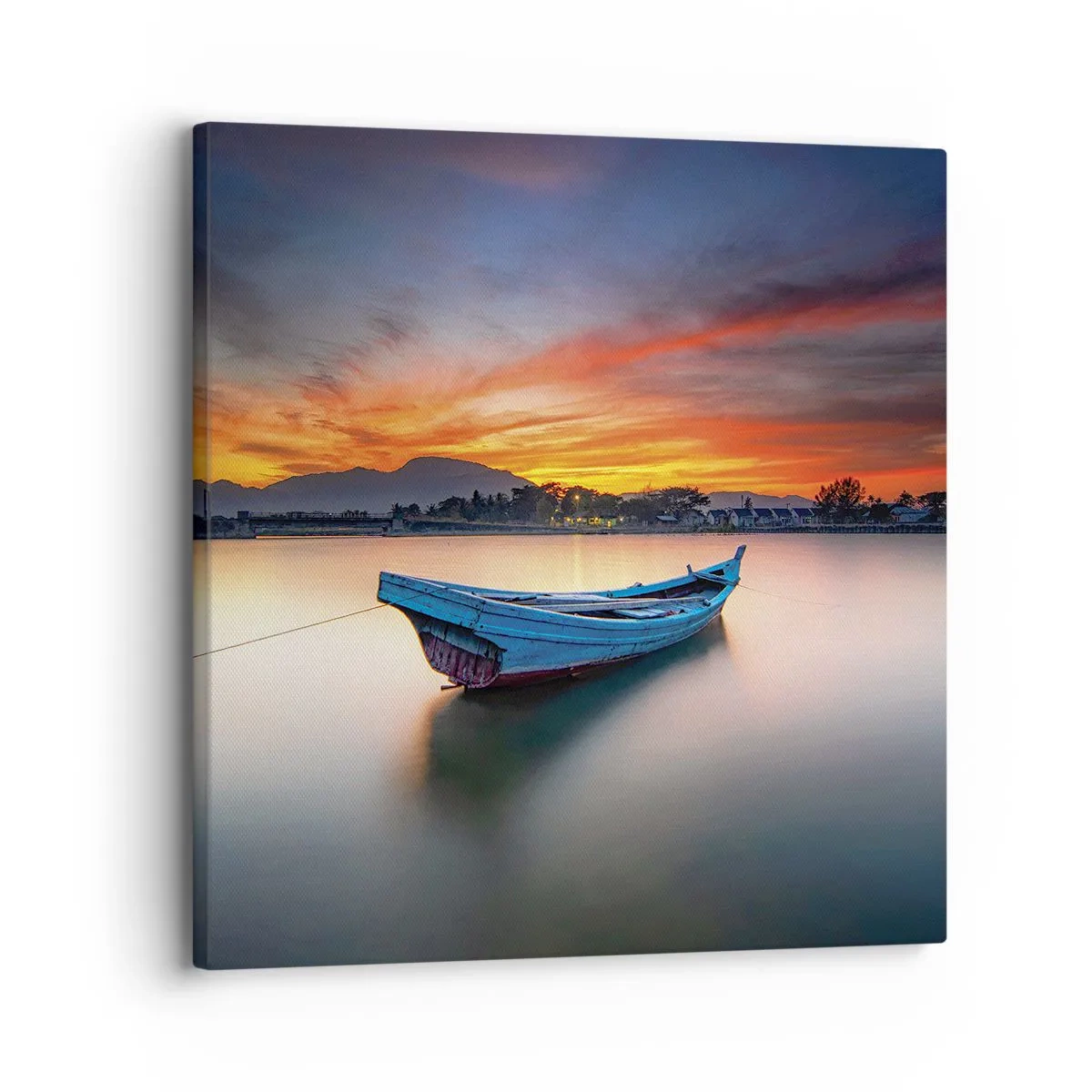 Obraz na płótnie - Nadchodzi dobra noc - 30x30 cm