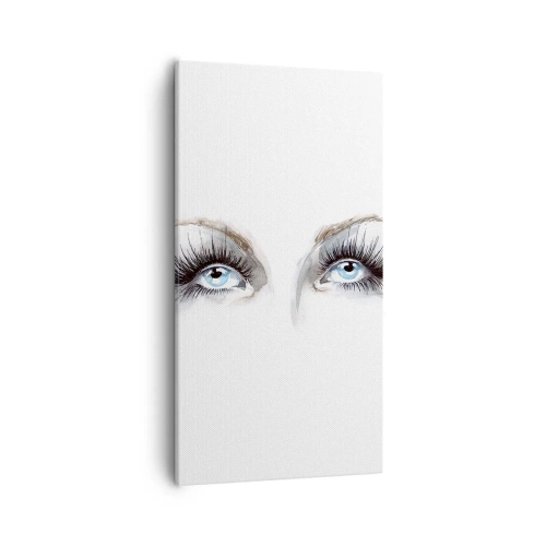 Obraz na płótnie - Oczy anioła? - 55x100 cm