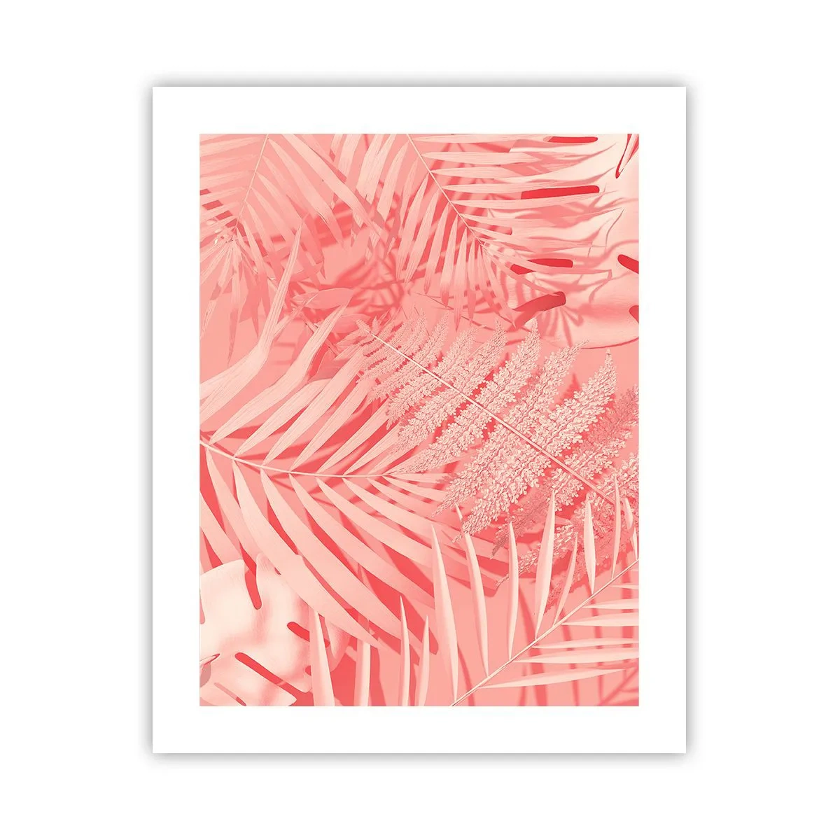 Plakat - Różowy koncept - 40x50 cm